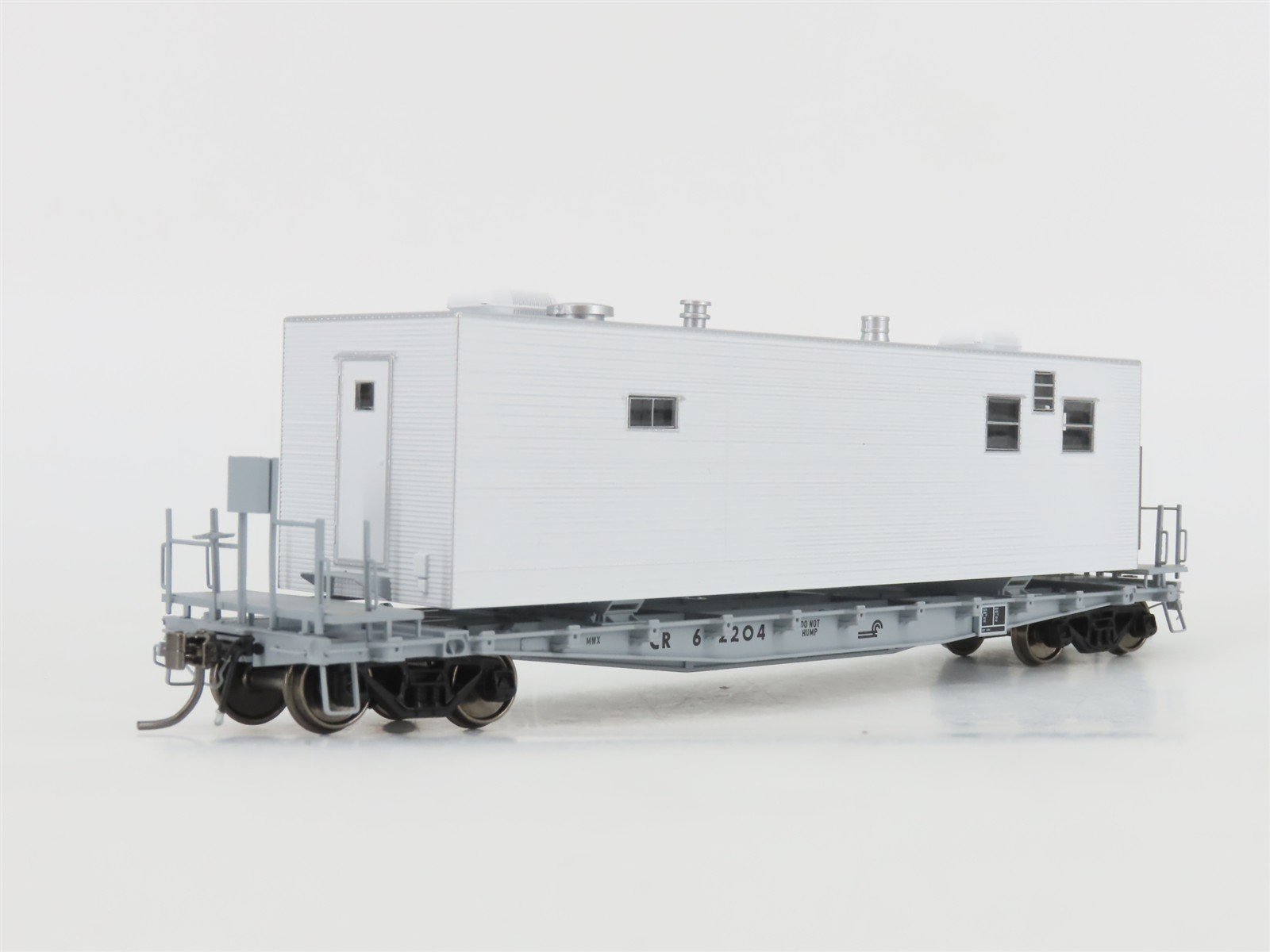 HO Scale Rapido 138101A CR Conrail MOW Flat Car #62204