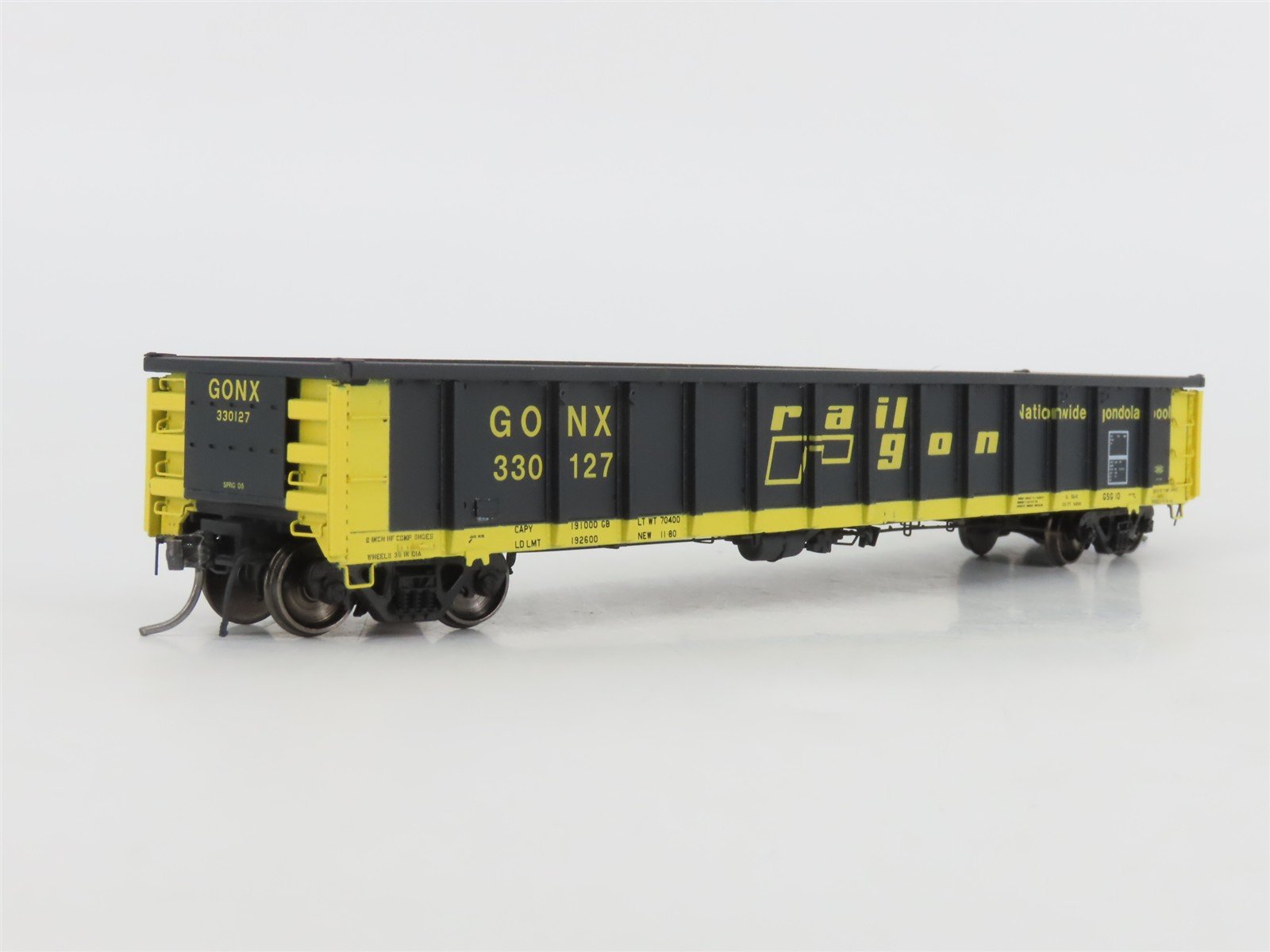 HO Scale Arrowhead ARR-1211-1 GONX Railgon Gondola #330127