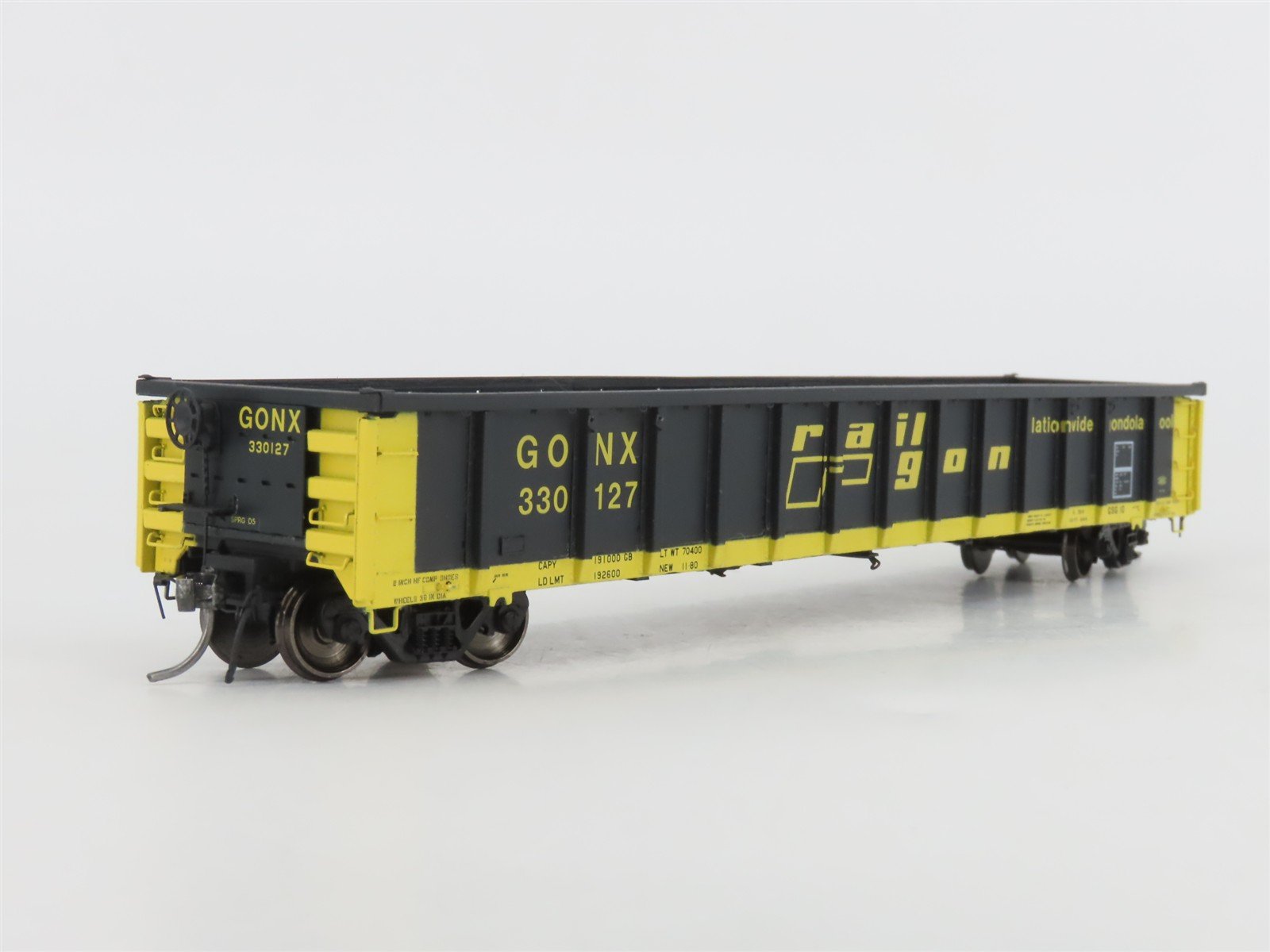 HO Scale Arrowhead ARR-1211-1 GONX Railgon Gondola #330127