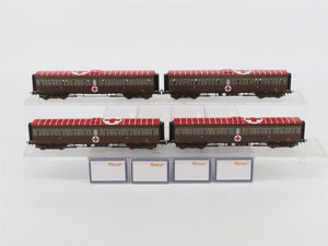 HO Scale Roco 74093 FS Hospital Train Passenger 4-Car Set