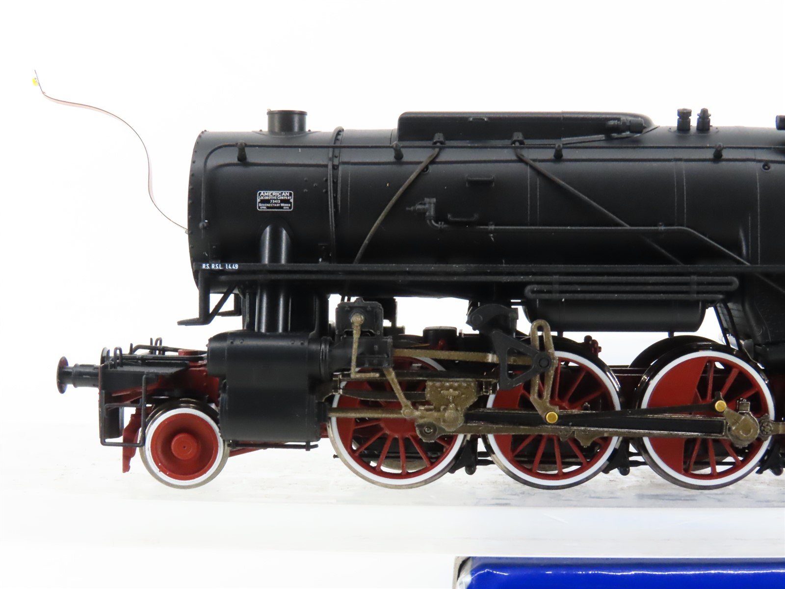 HO Scale Roco 73045 FS Italy 2-8-0 Class 736 Steam Locomotive #210 wDCC & Sound