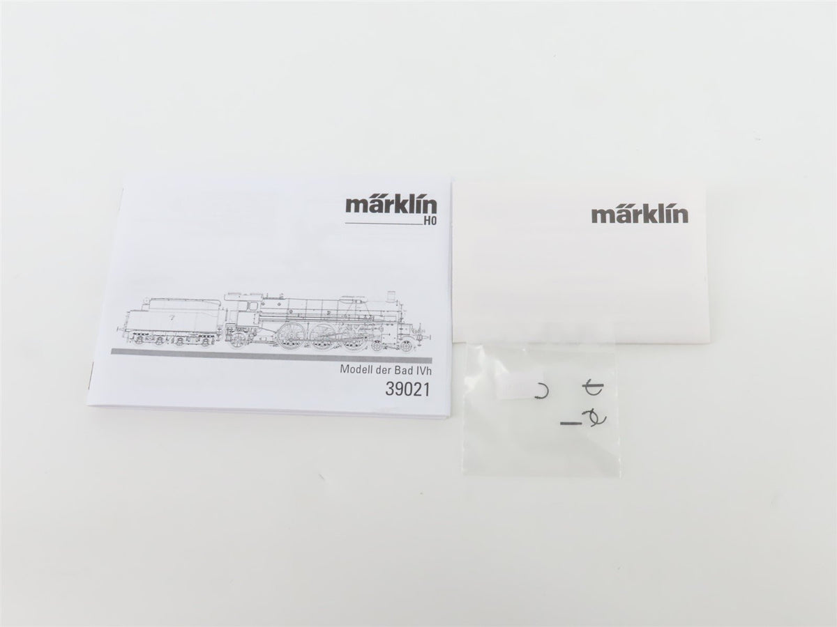 HO Scale 3-Rail AC Marklin Digital 39021 BADEN 4-6-2 Class IV h Steam #1002