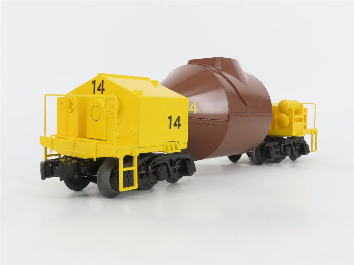 O Gauge 3-Rail Lionel 2326560 Hot Metal Car #14 w/ Glowing Hot Load