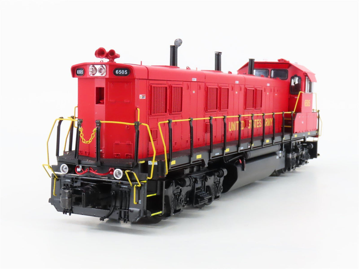 O Gauge 3-Rail MTH 20-21665-1 US Army 3GS21B Genset Diesel Loco #6505 w/ Sound