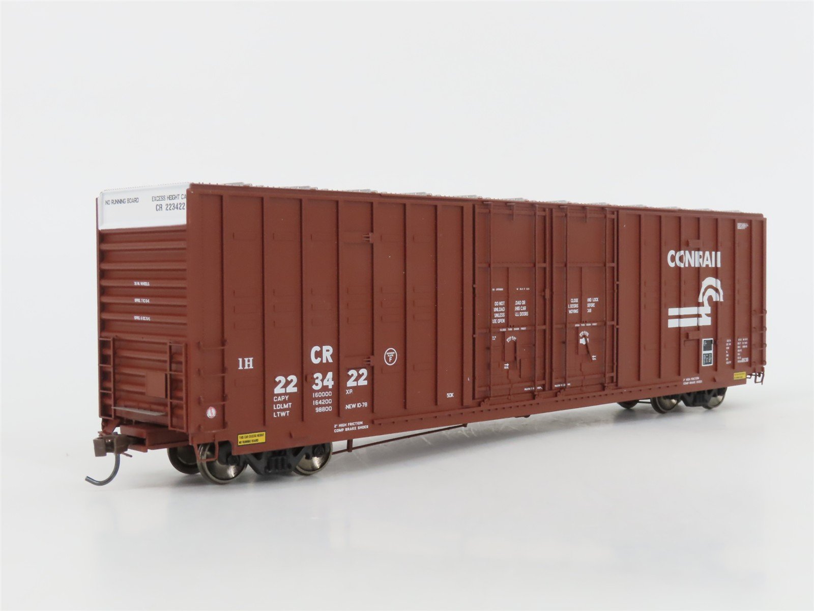 HO Scale Athearn Genesis G4007 CR Conrail 60' Box Car #223422