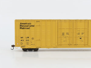 HO Scale Athearn Genesis G4013 MILW Milwaukee Road 60' Box Car #4300