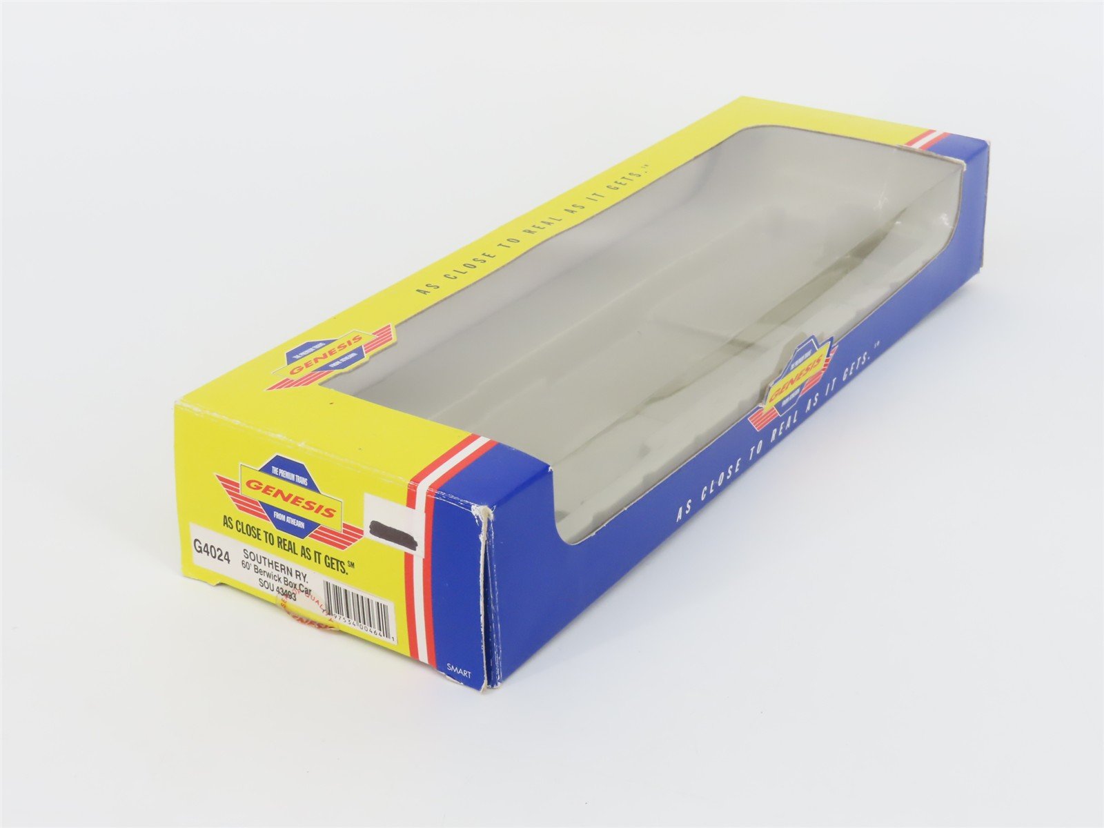 HO Scale Athearn Genesis G4024 SOU Southern Railway 60' Box Car #43493