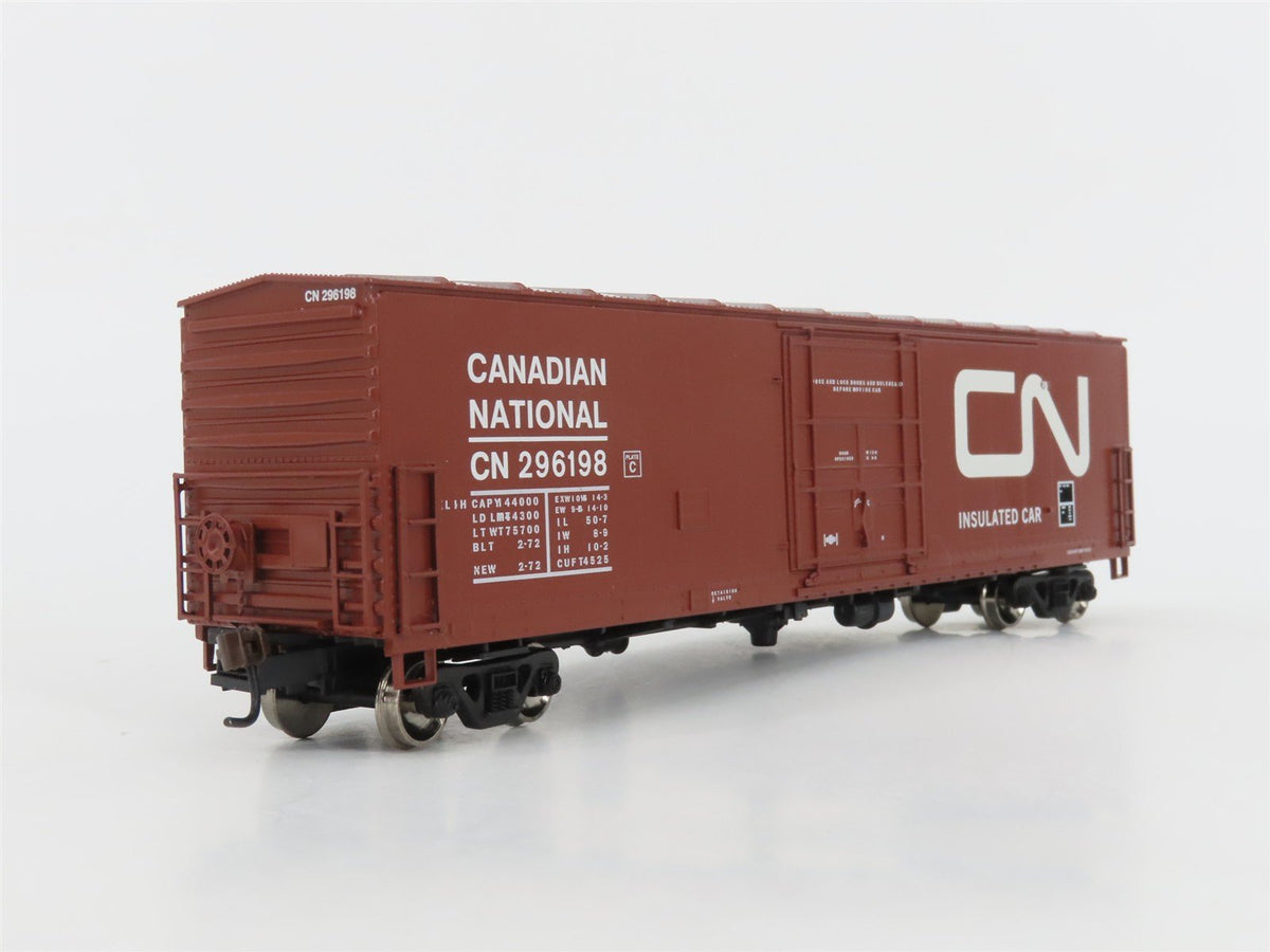HO Scale Athearn 91241 CN Canadian National 50&#39; Plug Door Box Car #296198