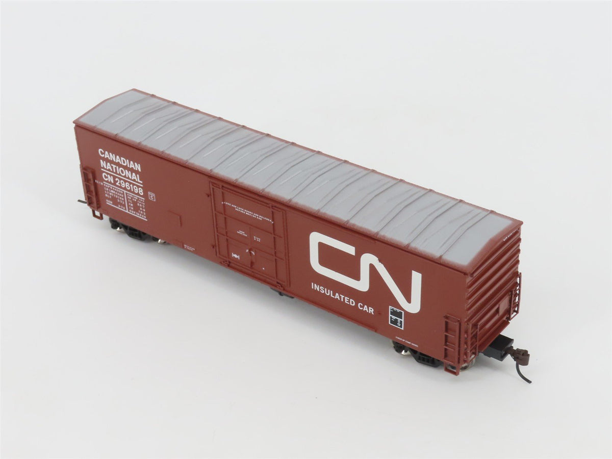 HO Scale Athearn 91241 CN Canadian National 50&#39; Plug Door Box Car #296198