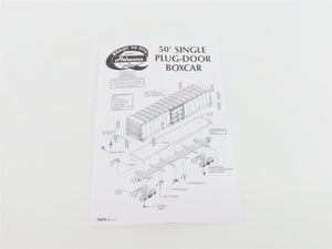 HO Scale Athearn 91241 CN Canadian National 50' Plug Door Box Car #296198