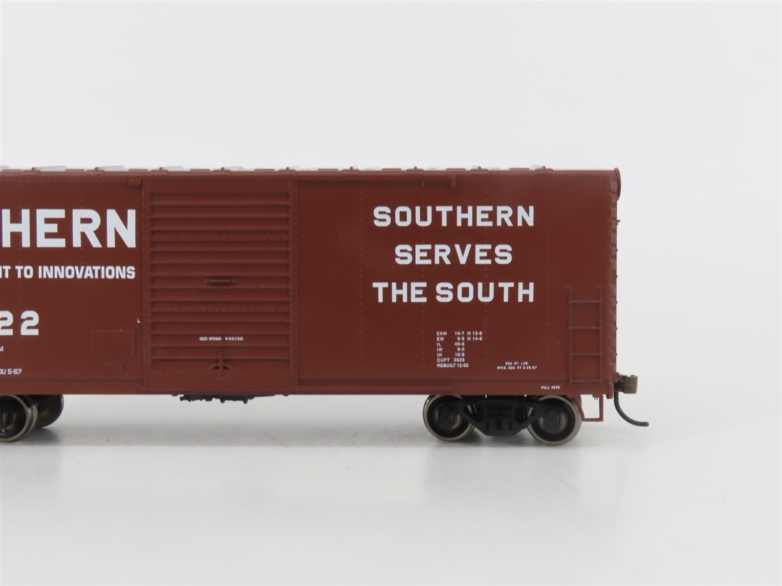HO Scale Athearn ATH67970 SOU Southern 40' Single Door Box Car #45722