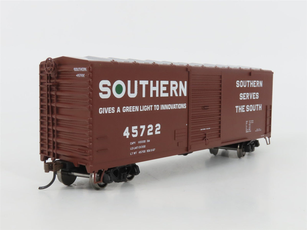 HO Scale Athearn ATH67970 SOU Southern 40&#39; Single Door Box Car #45722