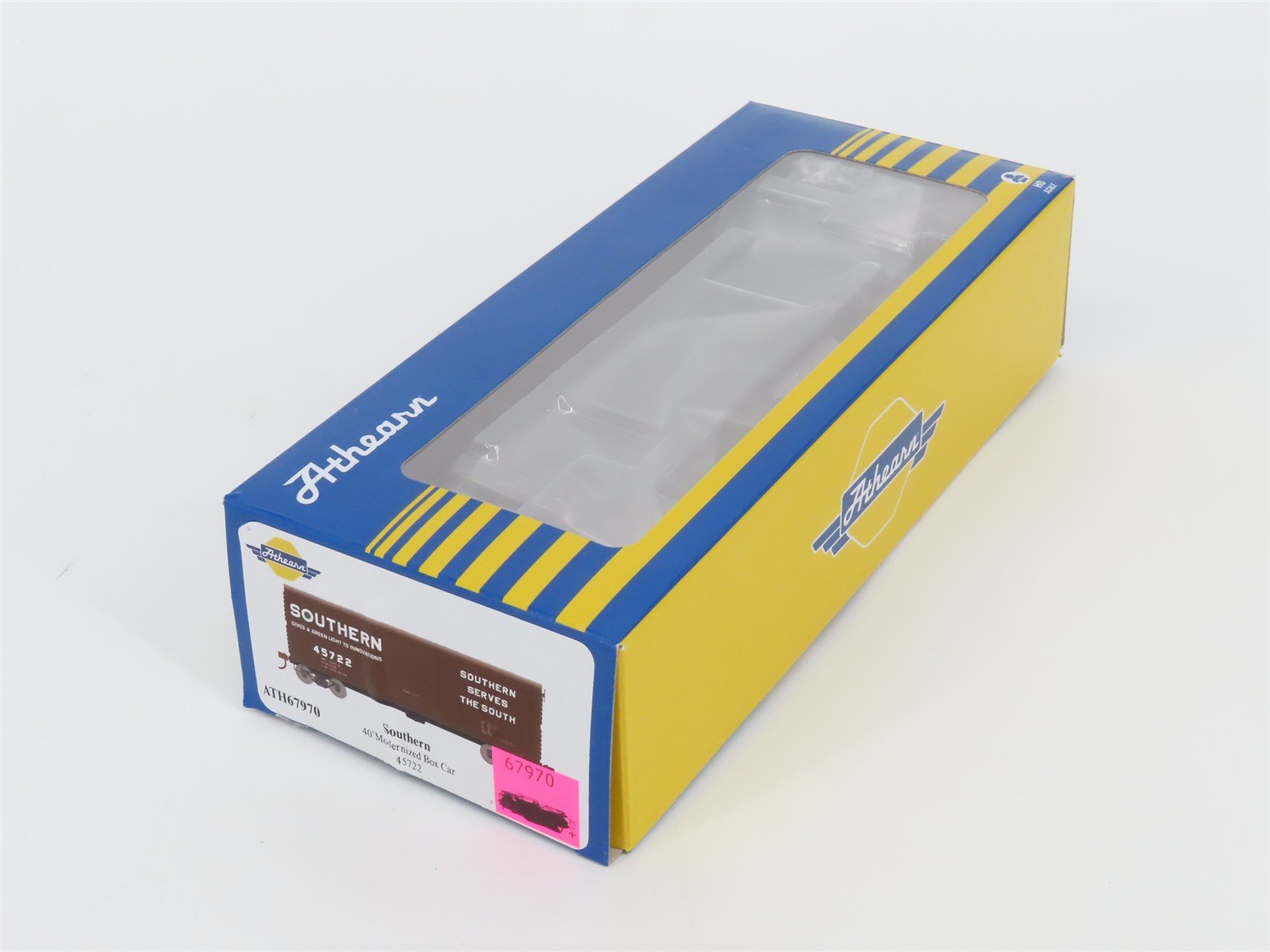 HO Scale Athearn ATH67970 SOU Southern 40' Single Door Box Car #45722