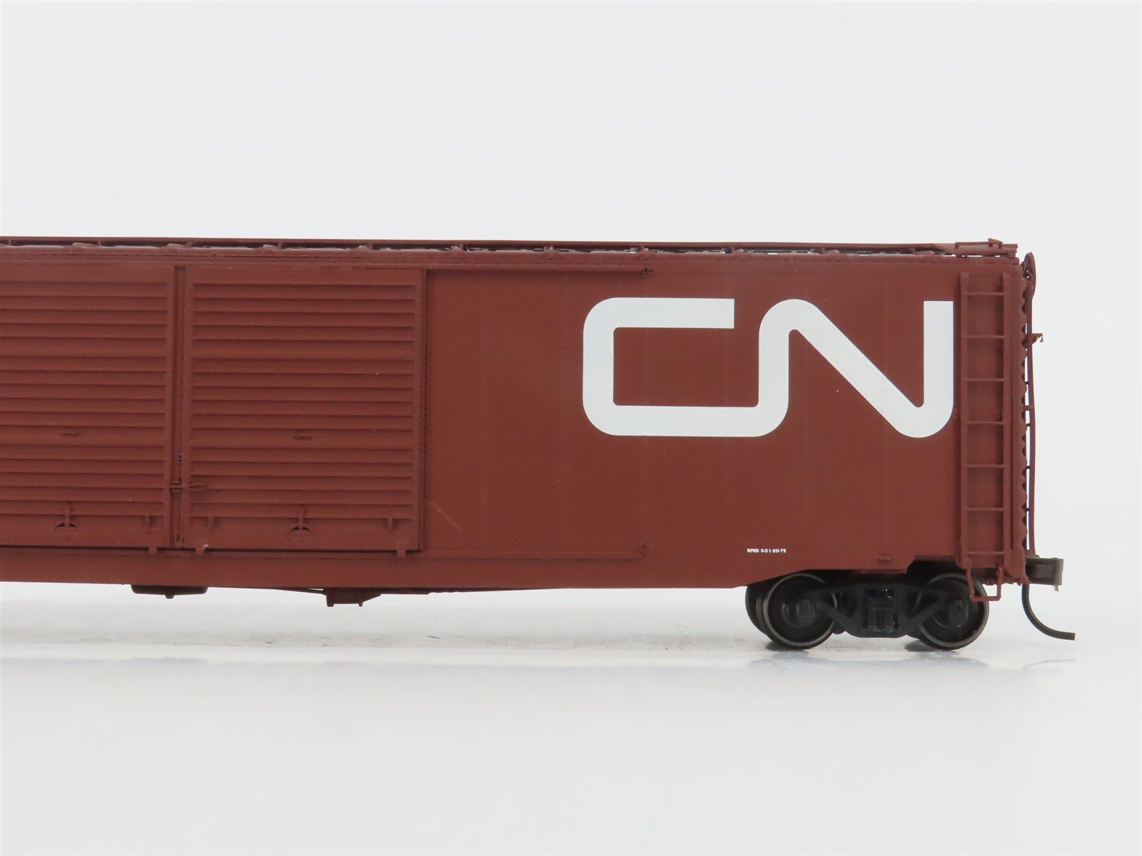 HO Scale Atlas 20002506 CN Canadian National 50' Double Door Box Car #551188