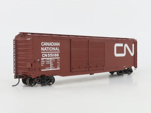 HO Scale Atlas 20002506 CN Canadian National 50' Double Door Box Car #551188