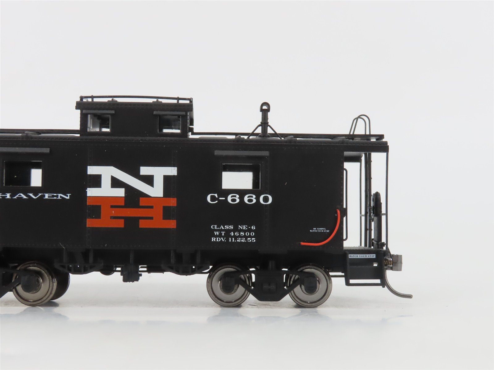 HO Scale Atlas 6314-1 NH New Haven Railroad Caboose #C-660