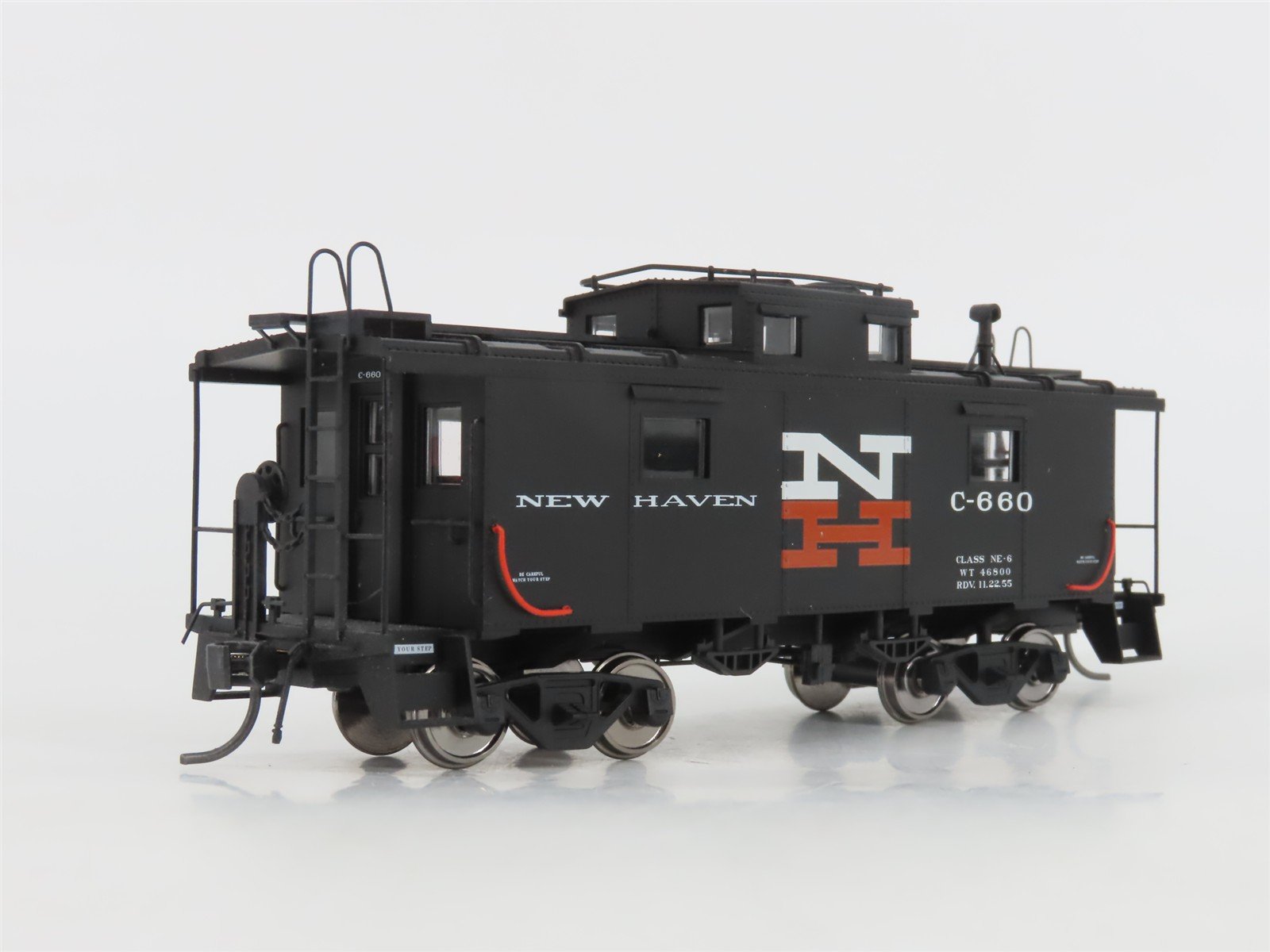 HO Scale Atlas 6314-1 NH New Haven Railroad Caboose #C-660