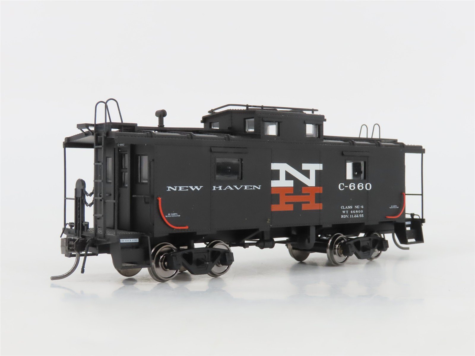 HO Scale Atlas 6314-1 NH New Haven Railroad Caboose #C-660