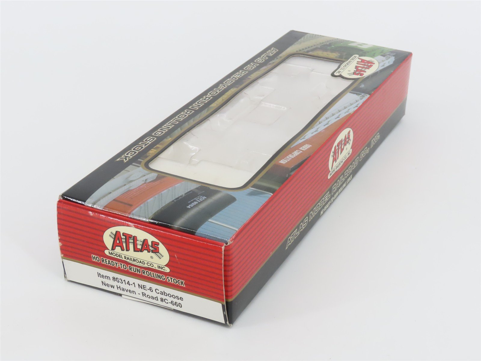 HO Scale Atlas 6314-1 NH New Haven Railroad Caboose #C-660