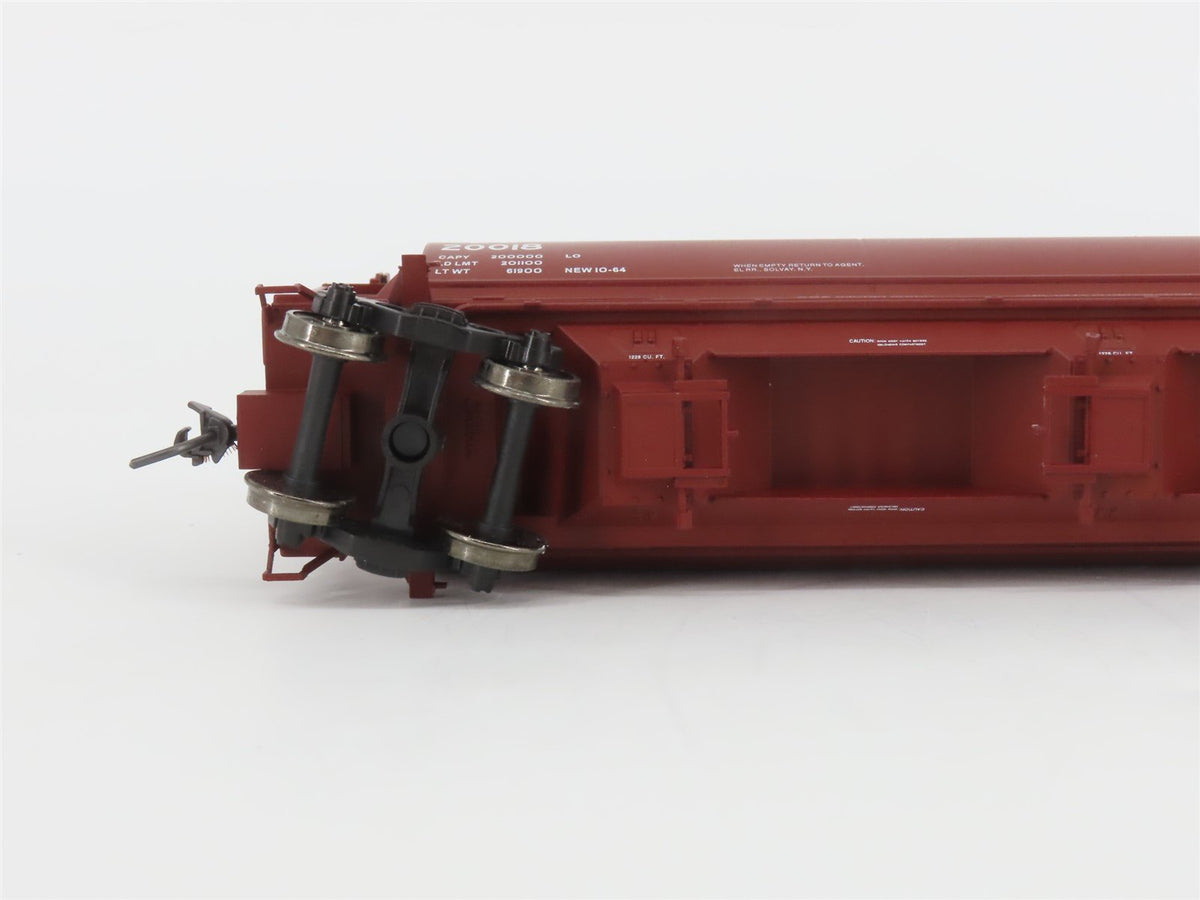 HO Scale Atlas 1934-03 EL Erie Lackawanna 3-Bay Cylindrical Hopper #20018