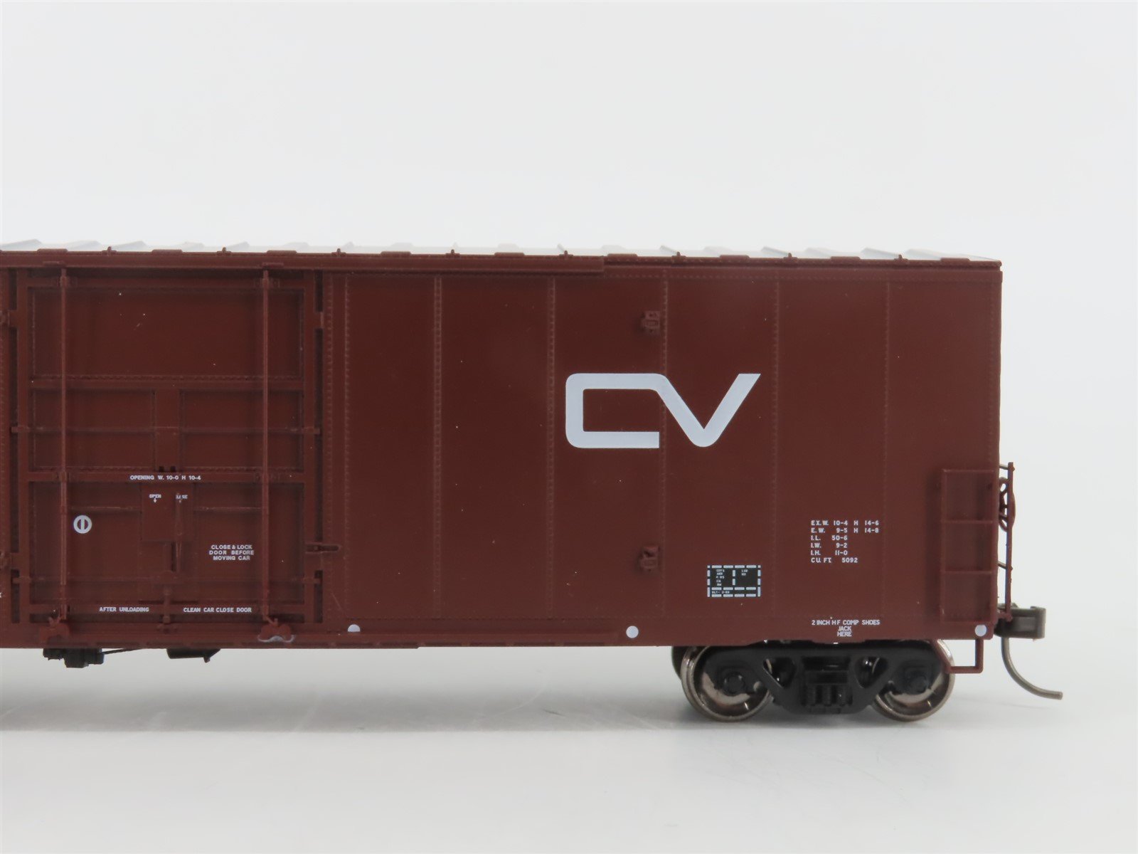 HO Scale Atlas 20006528 CVC Central Vermont 50' Newsprint Box Car #402139