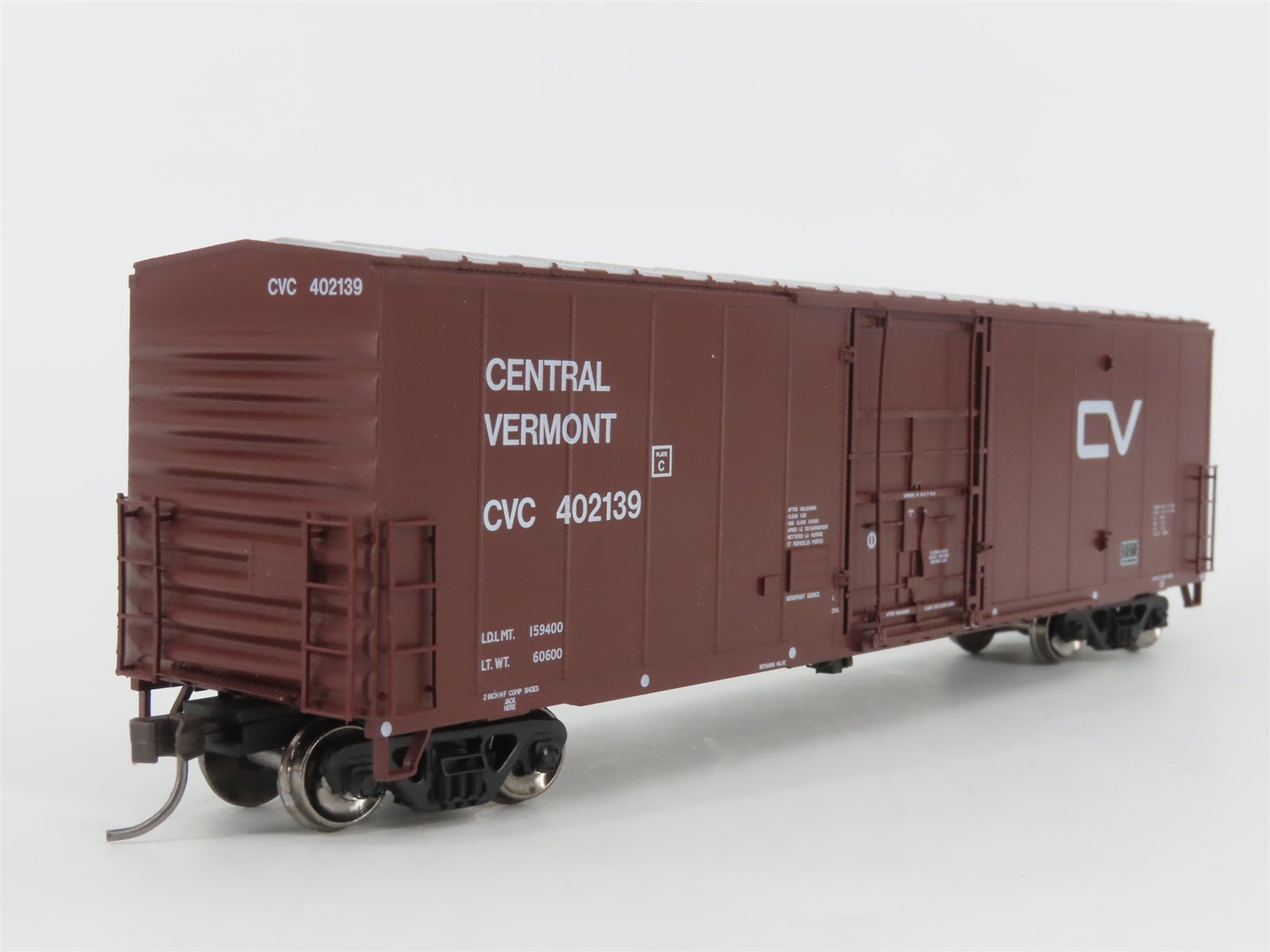 HO Scale Atlas 20006528 CVC Central Vermont 50' Newsprint Box Car #402139