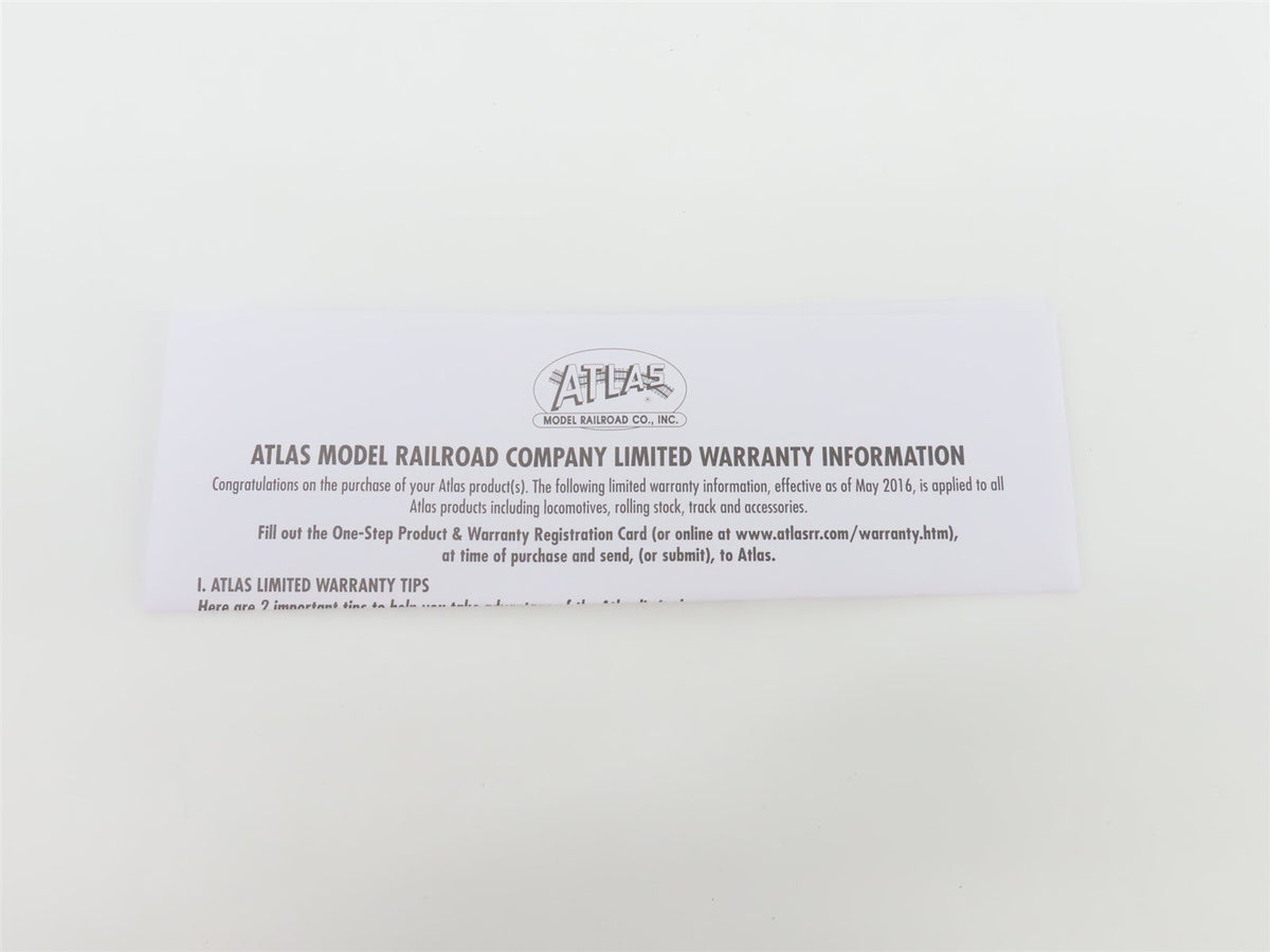 HO Scale Atlas 20006528 CVC Central Vermont 50&#39; Newsprint Box Car #402139