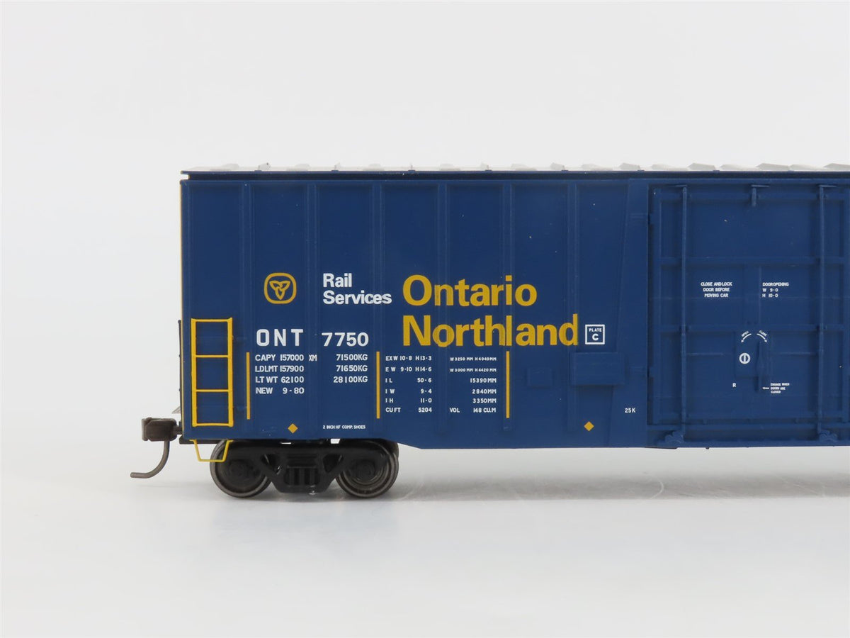 HO Scale Atlas 20006088 ONT Ontario Northland Plug Door Box Car #7750