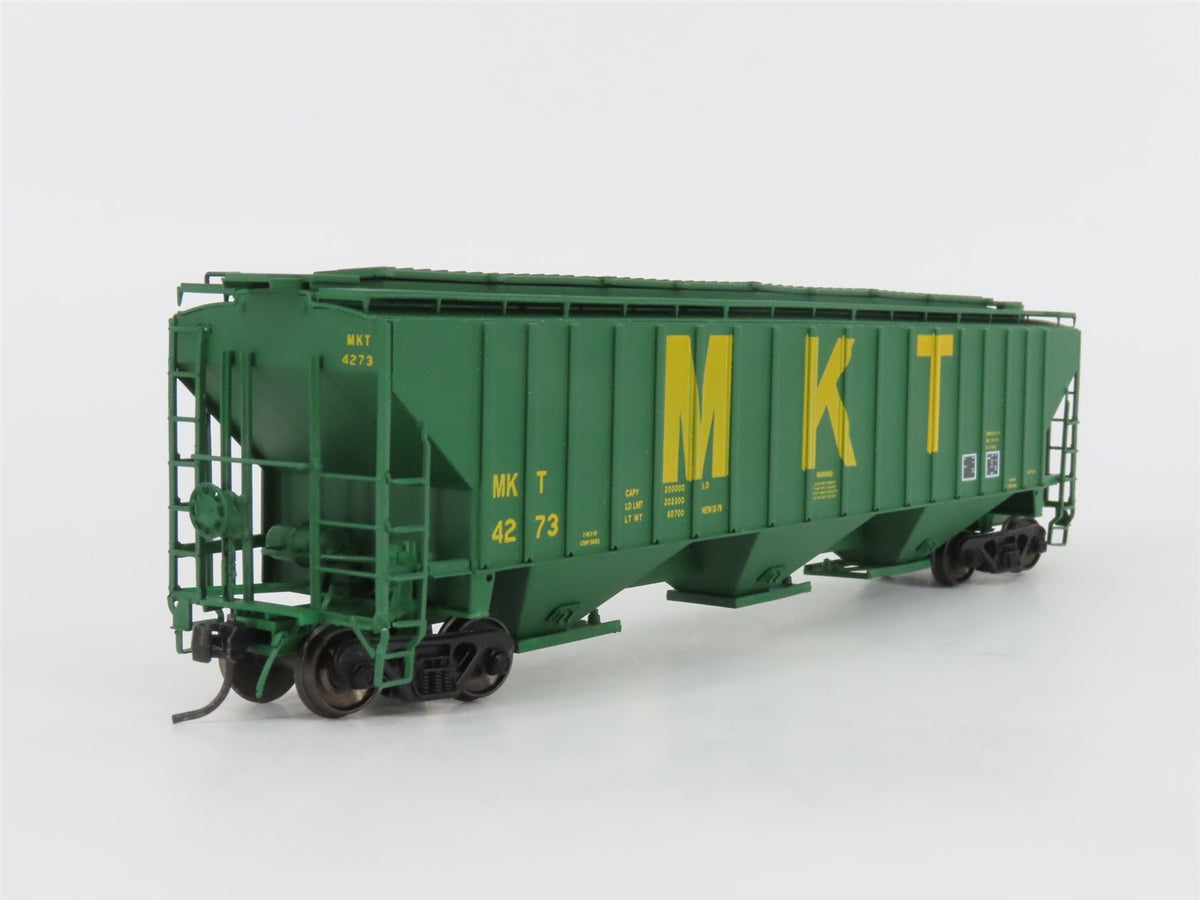 HO Scale InterMountain Texas Northern Model Railway Club MKT 3-Bay Hopper #4273