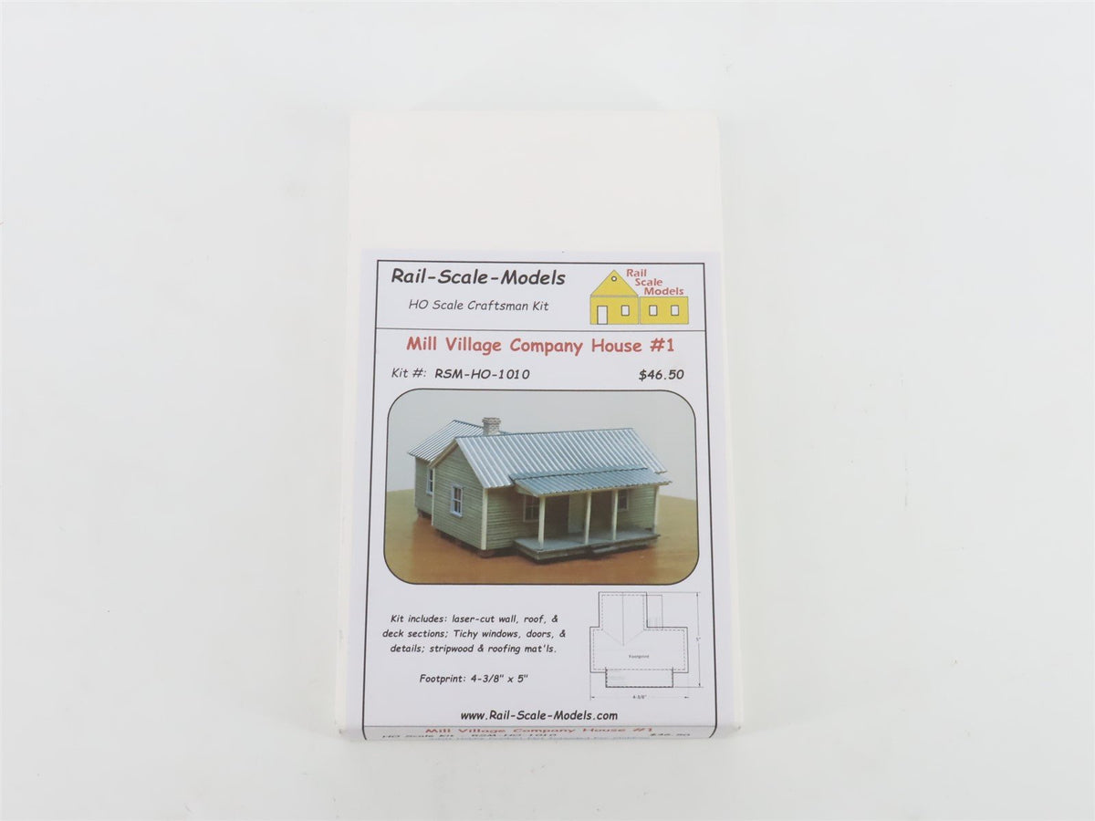 HO 1/87 Rail Scale Models Kit RSM-HO-1135 The Tobacco Barn - Sealed