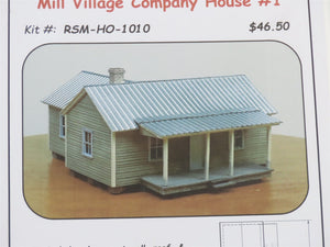 HO 1/87 Rail Scale Models Kit RSM-HO-1135 The Tobacco Barn - Sealed