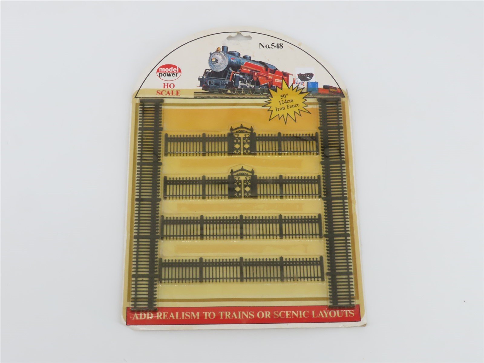 HO 1/87 Scale Model Power No. 548 Iron Fence - Sealed