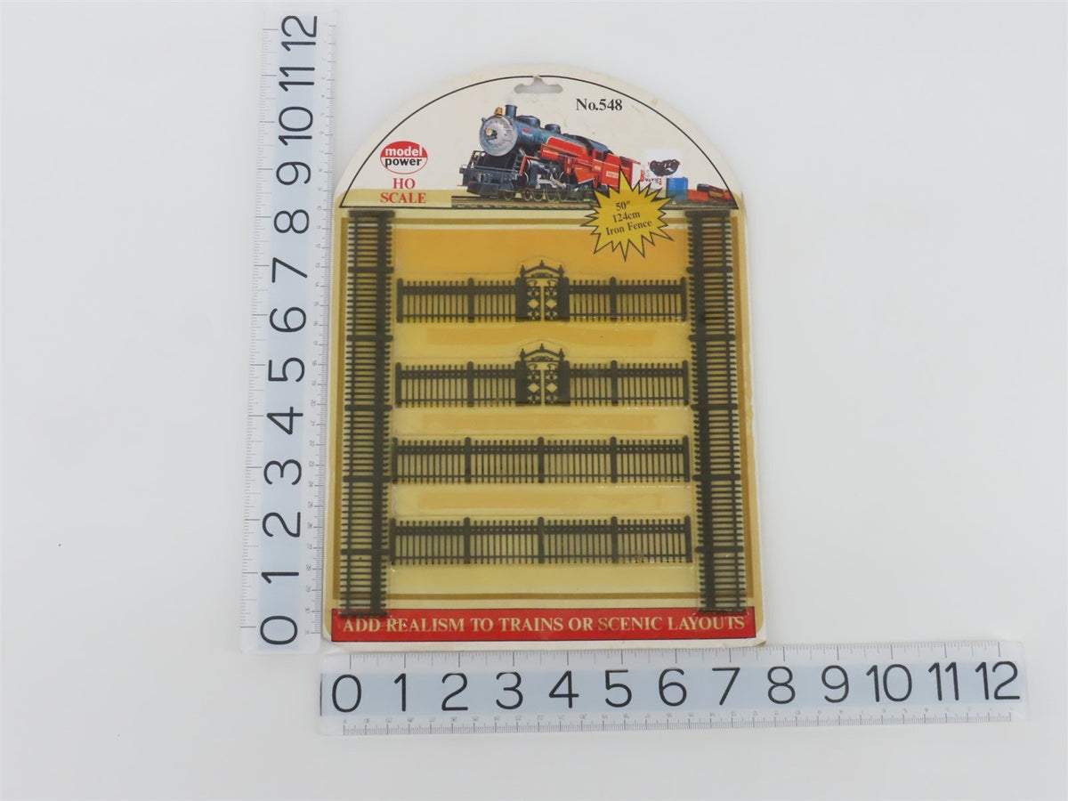 HO 1/87 Scale Model Power No. 548 Iron Fence - Sealed