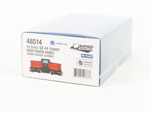 HO Scale Rapido 48514 NH New Haven GE 44-Tonner Diesel Loco #0801 w/DCC & Sound