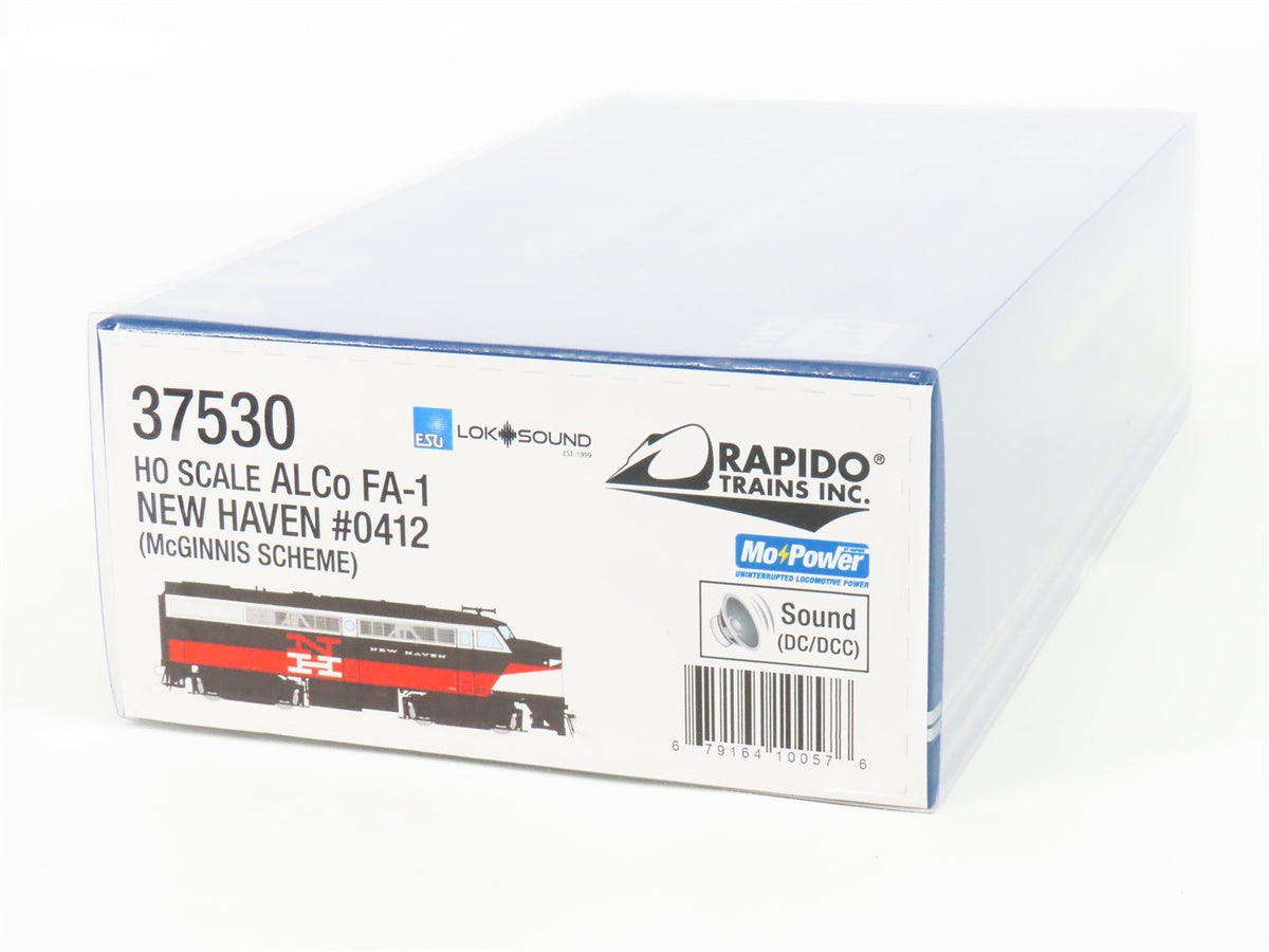HO Rapido 37350 NH New Haven McGinnis Scheme FA-1 Diesel #0412 w/ DCC &amp; Sound