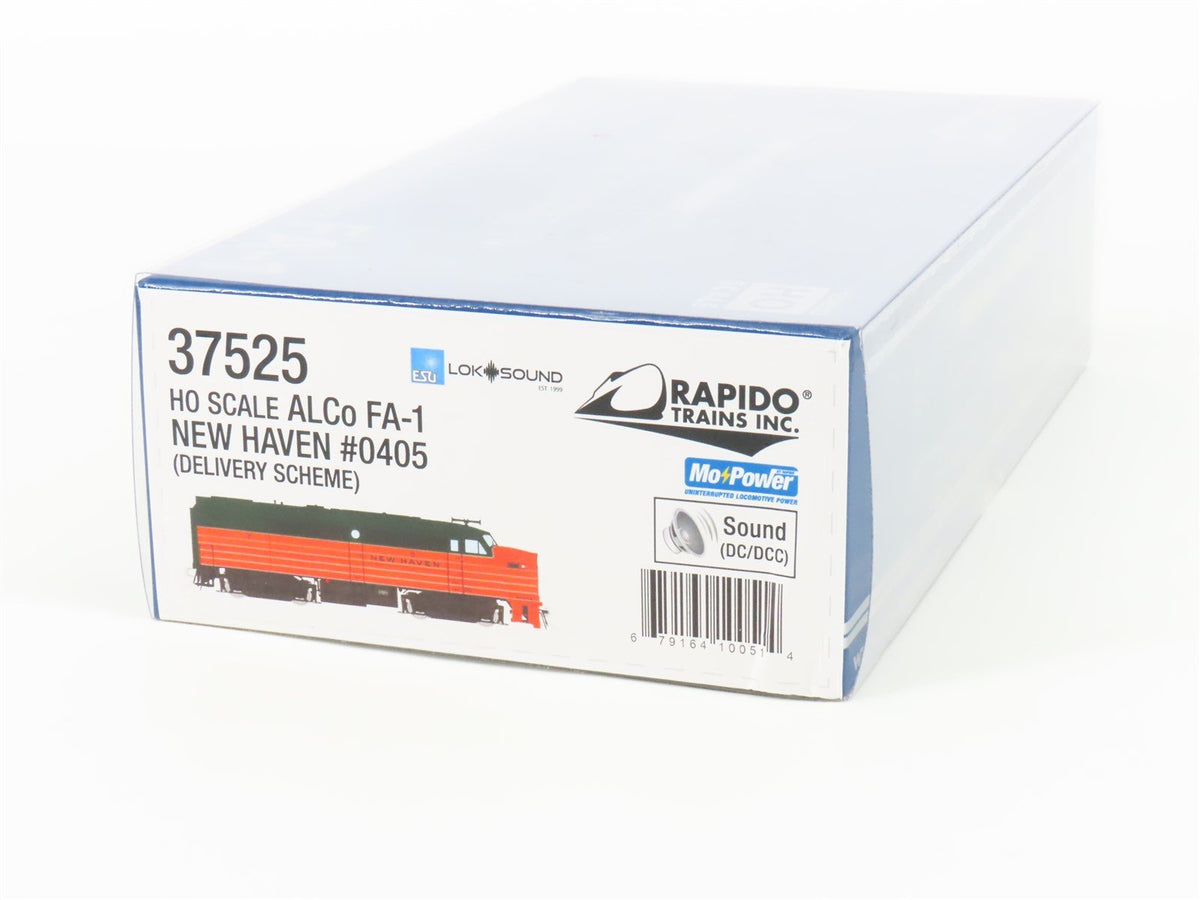 HO Rapido 37525 NH New Haven Delivery Scheme FA-1 Diesel #0405 w/ DCC &amp; Sound