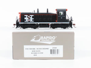 HO Rapido 27541 NH New Haven McGinnis Scheme SW1200 Diesel #648 w/ DCC & Sound