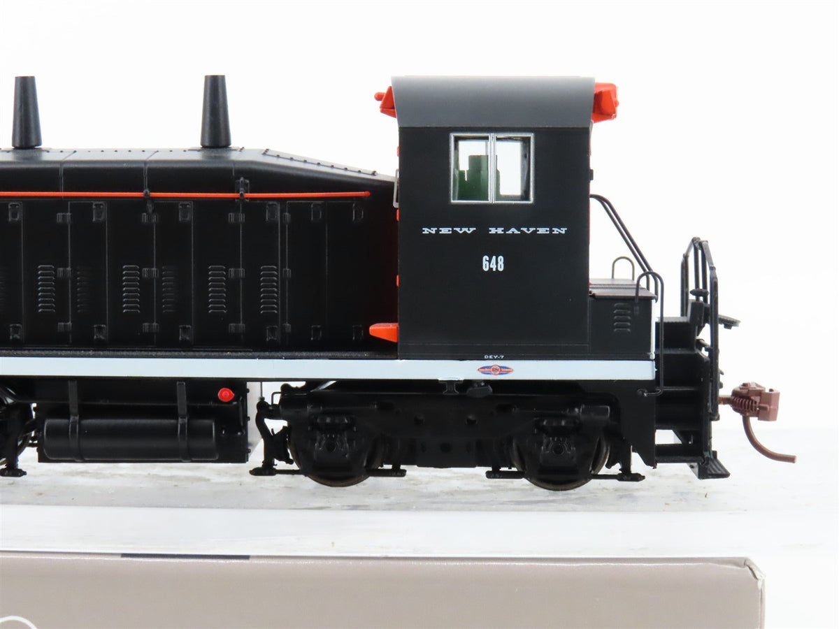 HO Rapido 27541 NH New Haven McGinnis Scheme SW1200 Diesel #648 w/ DCC &amp; Sound