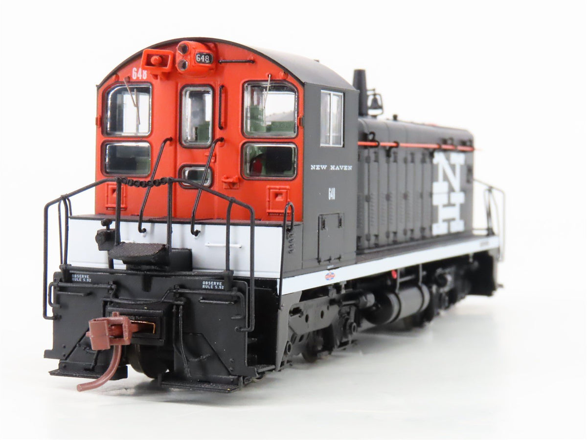 HO Rapido 27541 NH New Haven McGinnis Scheme SW1200 Diesel #648 w/ DCC &amp; Sound