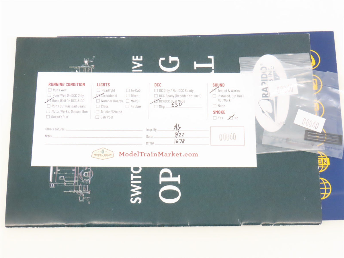 HO Rapido 27541 NH New Haven McGinnis Scheme SW1200 Diesel #648 w/ DCC &amp; Sound