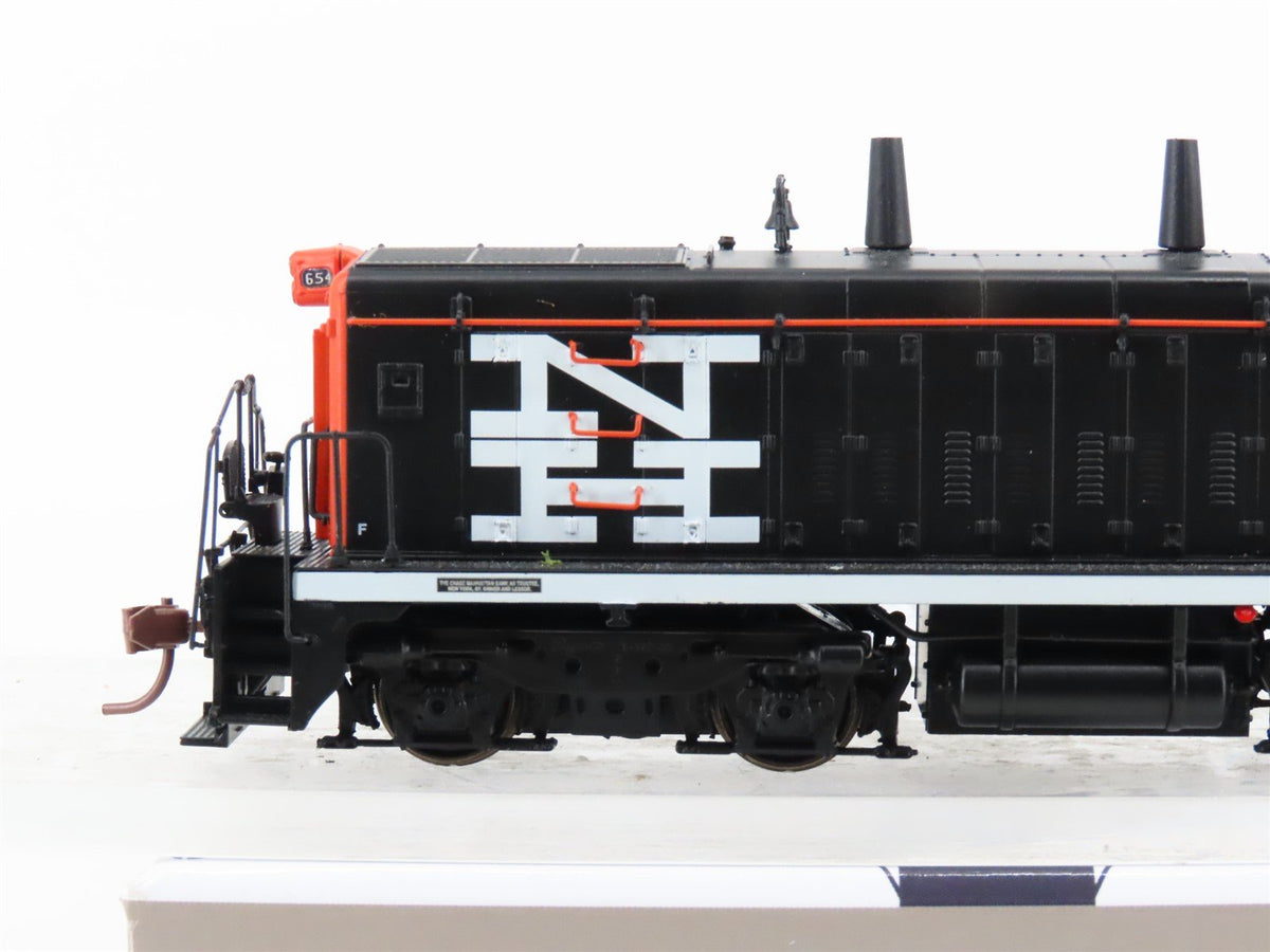 HO Rapido 27542 NH New Haven McGinnis Scheme SW1200 Diesel #654 w/ DCC &amp; Sound