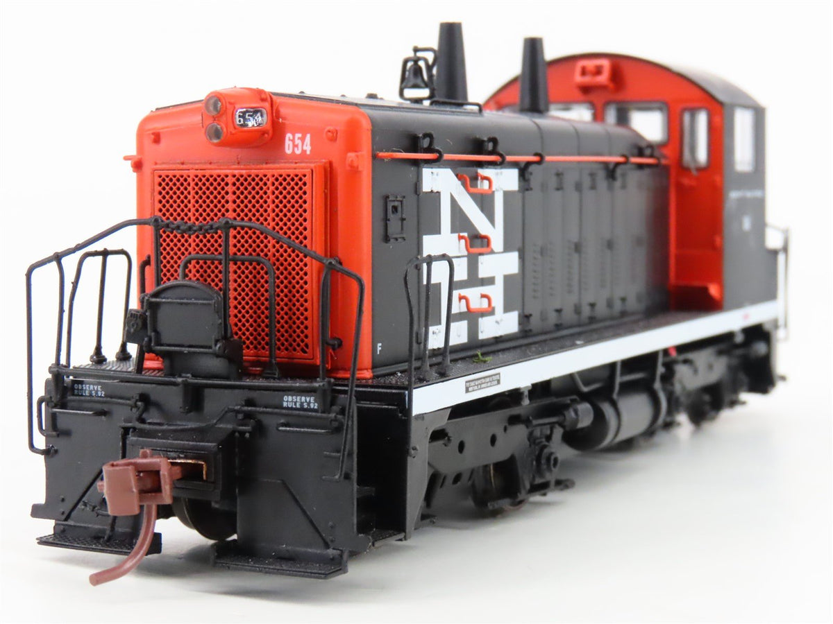 HO Rapido 27542 NH New Haven McGinnis Scheme SW1200 Diesel #654 w/ DCC &amp; Sound