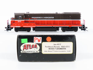 HO Scale Atlas 8137 P&W Providence & Worcester B23-7 Diesel #2213 w/DCC & Sound