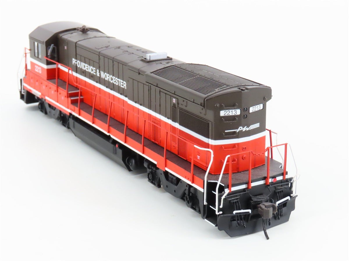 HO Scale Atlas 8137 P&amp;W Providence &amp; Worcester B23-7 Diesel #2213 w/DCC &amp; Sound