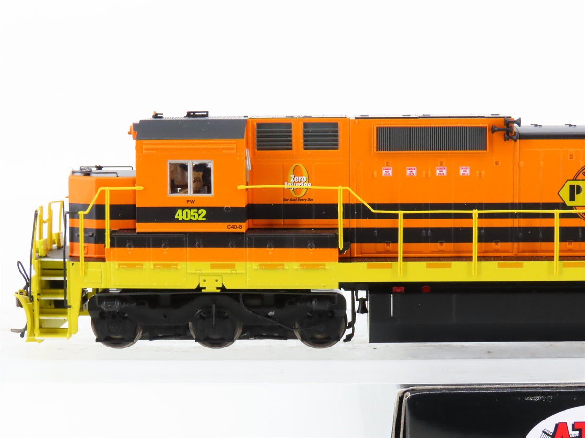 HO Atlas 10004201 P&amp;W Providence Worcester Dash 8-40C Diesel #4052 w/DCC &amp; Sound