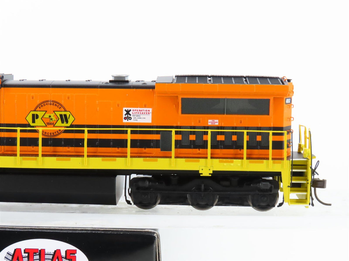 HO Atlas 10004201 P&amp;W Providence Worcester Dash 8-40C Diesel #4052 w/DCC &amp; Sound