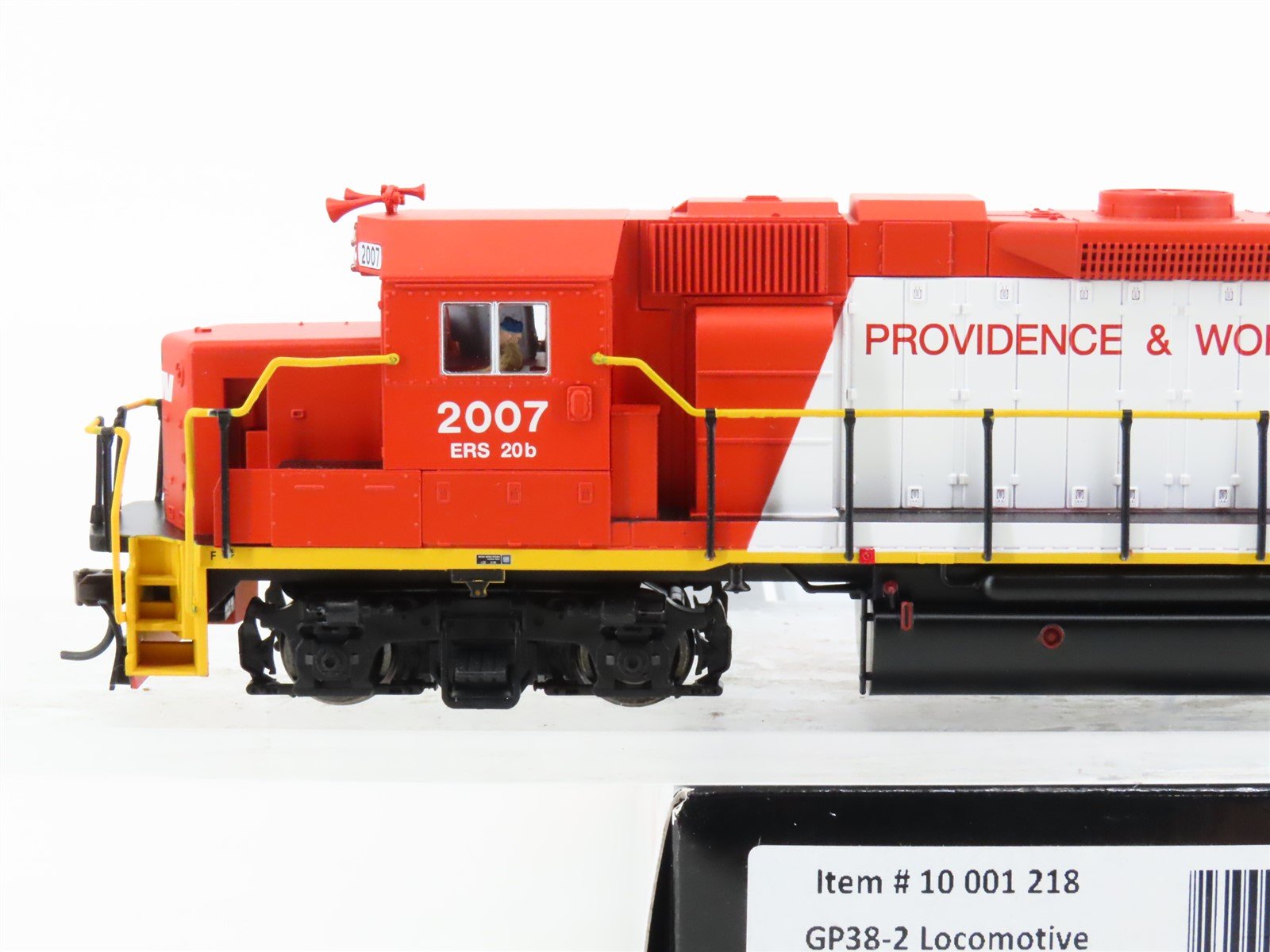 HO Scale Atlas 10001218 P&W Providence & Worcester GP38-2 Diesel Loco #2007