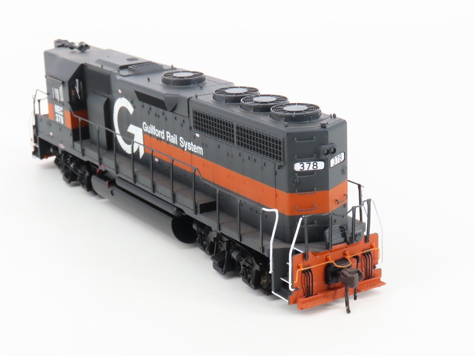 HO Scale Atlas Master 8942 MEC Guilford Rail GP40 High Hood Diesel #378 w/ DCC