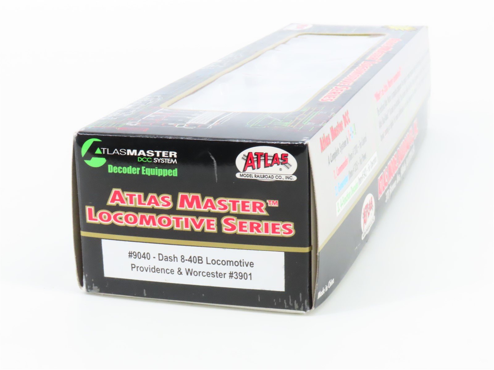 HO Scale Atlas Master 9040 P&W Providence Worcester Dash 8-40B Diesel 3901 w/DCC