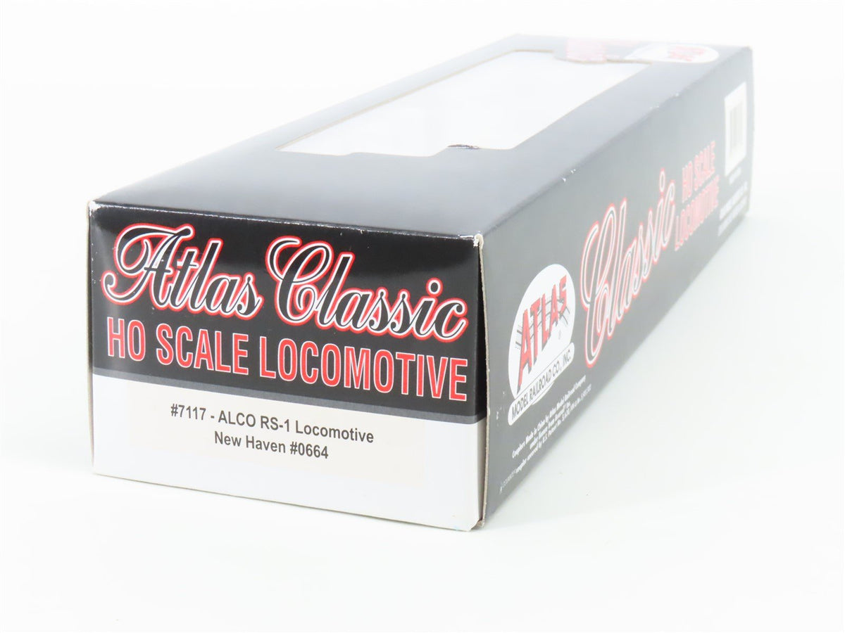 HO Scale Atlas Classic 7117 NH New Haven RS1 Diesel Locomotive #0664 DCC ONLY